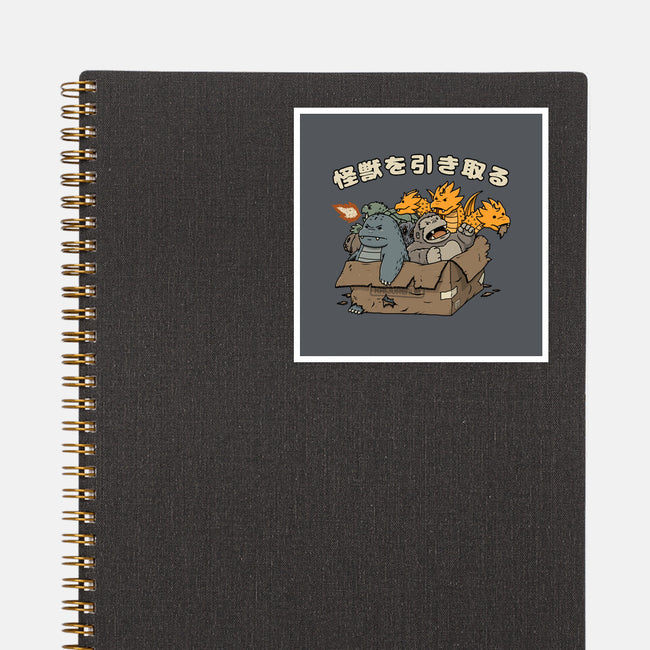 Adopt A Kaiju-None-Glossy-Sticker-pigboom