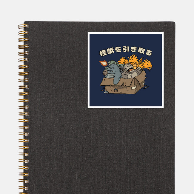 Adopt A Kaiju-None-Glossy-Sticker-pigboom