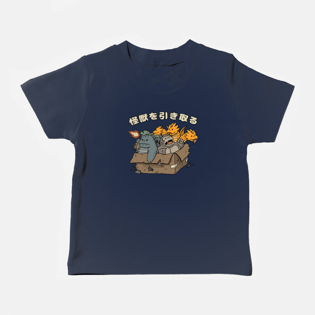 Adopt A Kaiju-Baby-Basic-Tee-pigboom
