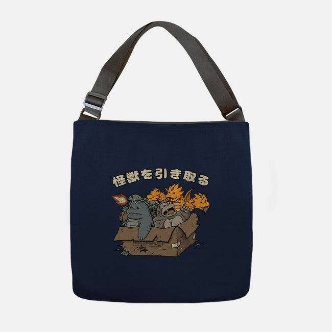 Adopt A Kaiju-None-Adjustable Tote-Bag-pigboom