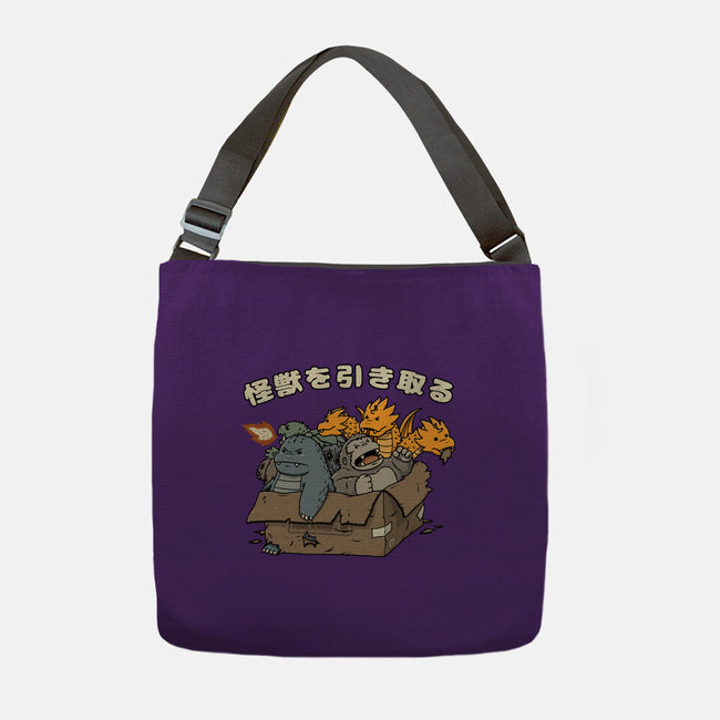 Adopt A Kaiju-None-Adjustable Tote-Bag-pigboom