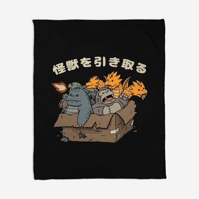 Adopt A Kaiju-None-Fleece-Blanket-pigboom