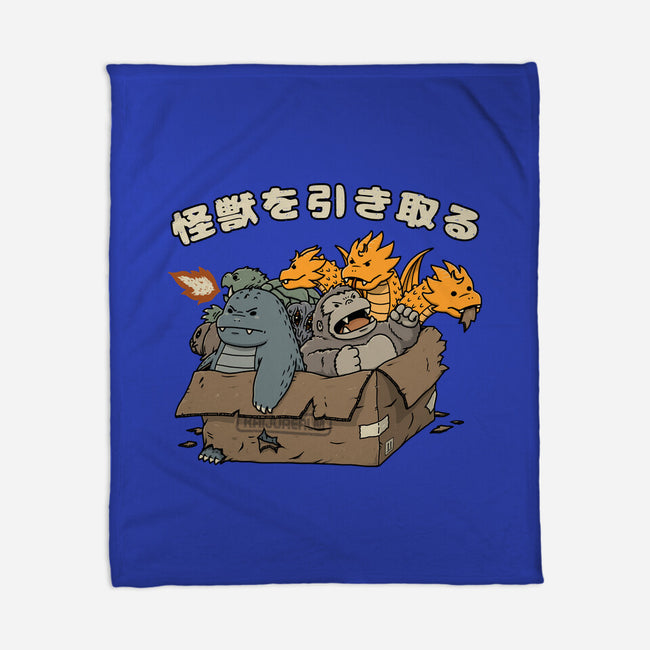 Adopt A Kaiju-None-Fleece-Blanket-pigboom