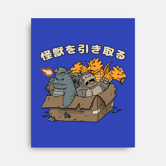 Adopt A Kaiju-None-Stretched-Canvas-pigboom