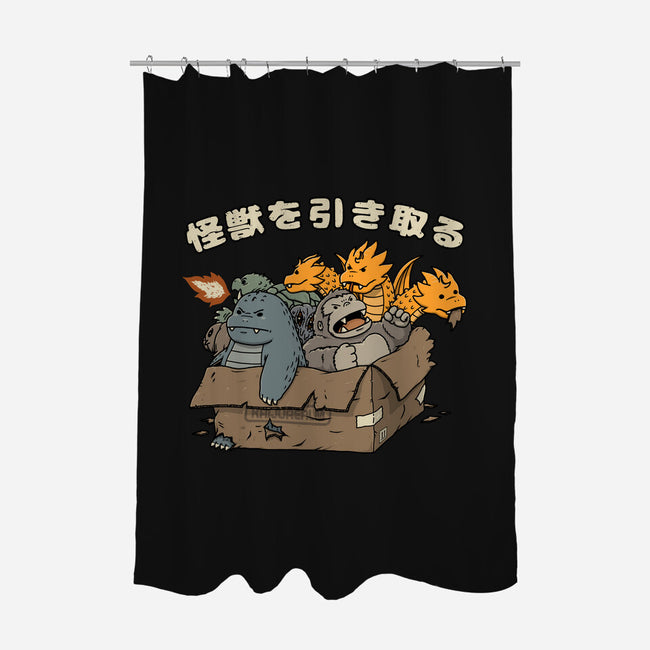 Adopt A Kaiju-None-Polyester-Shower Curtain-pigboom