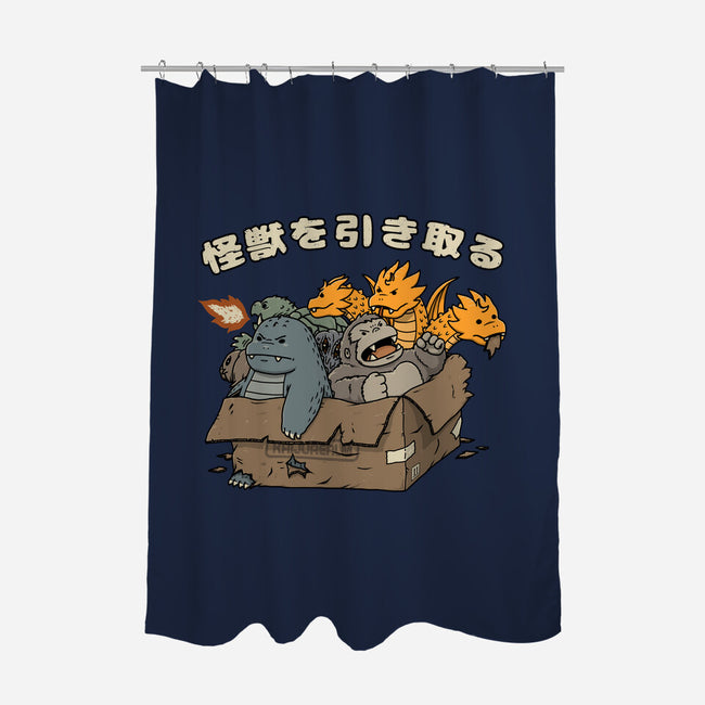 Adopt A Kaiju-None-Polyester-Shower Curtain-pigboom