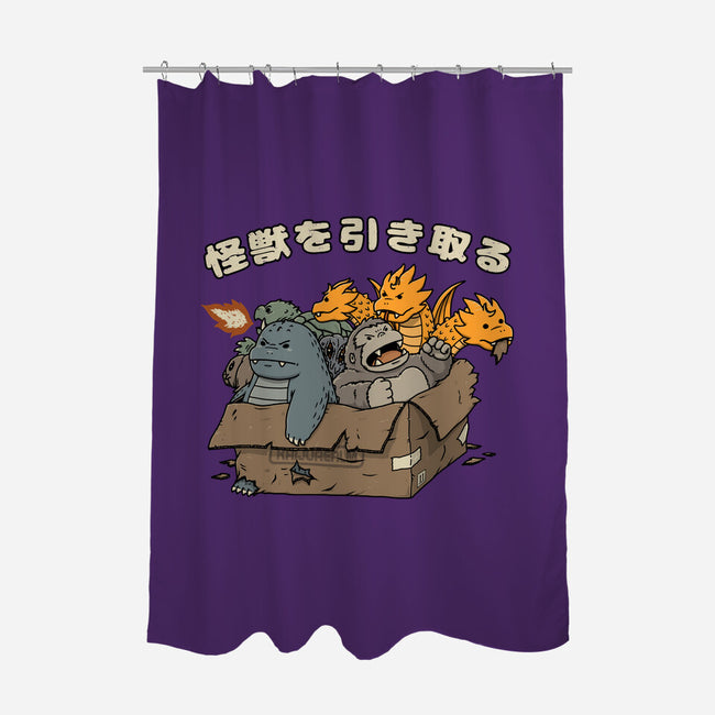 Adopt A Kaiju-None-Polyester-Shower Curtain-pigboom