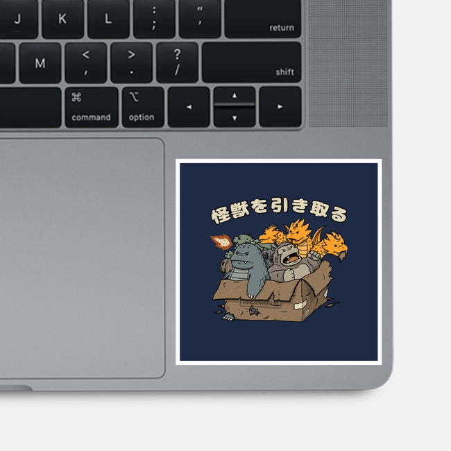 Adopt A Kaiju-None-Glossy-Sticker-pigboom