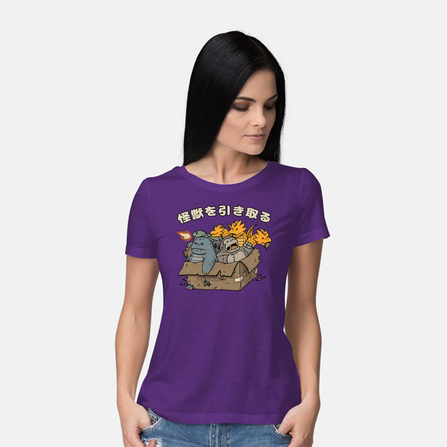 Adopt A Kaiju-Womens-Basic-Tee-pigboom