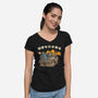 Adopt A Kaiju-Womens-V-Neck-Tee-pigboom