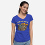 Adopt A Kaiju-Womens-V-Neck-Tee-pigboom