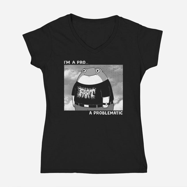A Pro-Womens-V-Neck-Tee-pigboom