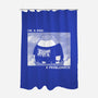 A Pro-None-Polyester-Shower Curtain-pigboom