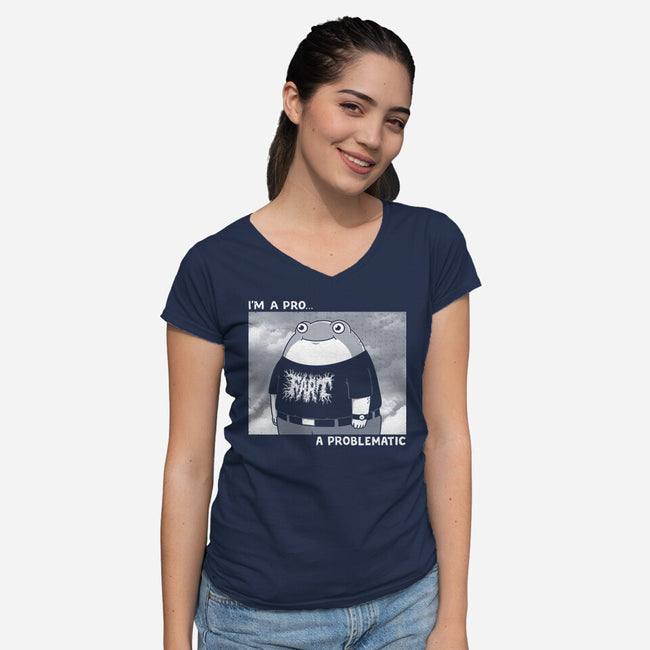 A Pro-Womens-V-Neck-Tee-pigboom