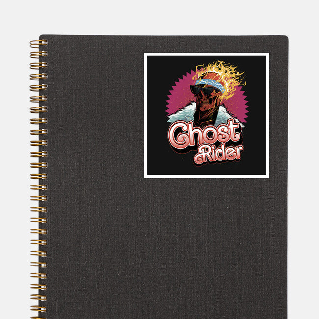 Ghost Ken-None-Glossy-Sticker-Astrobot Invention
