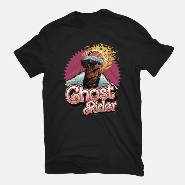Ghost Ken-Womens-Fitted-Tee-Astrobot Invention