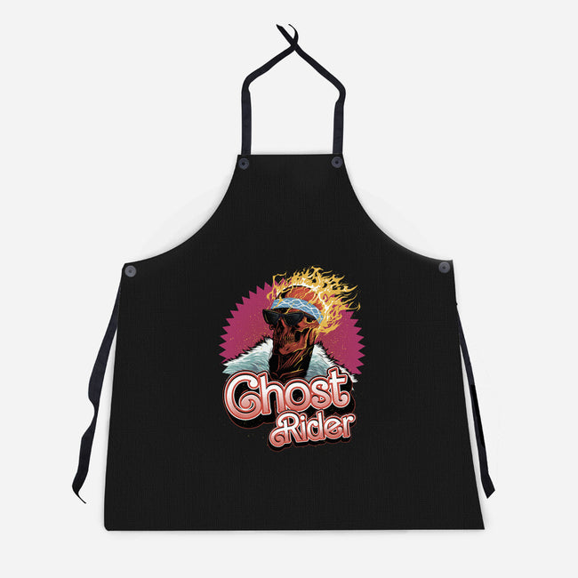 Ghost Ken-Unisex-Kitchen-Apron-Astrobot Invention
