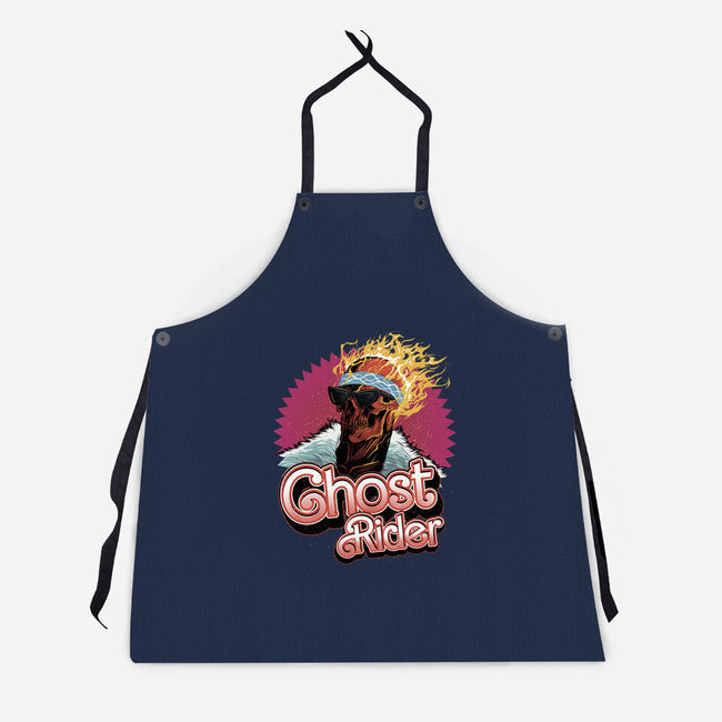 Ghost Ken-Unisex-Kitchen-Apron-Astrobot Invention