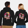 Ghost Ken-Unisex-Zip-Up-Sweatshirt-Astrobot Invention