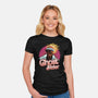 Ghost Ken-Womens-Fitted-Tee-Astrobot Invention