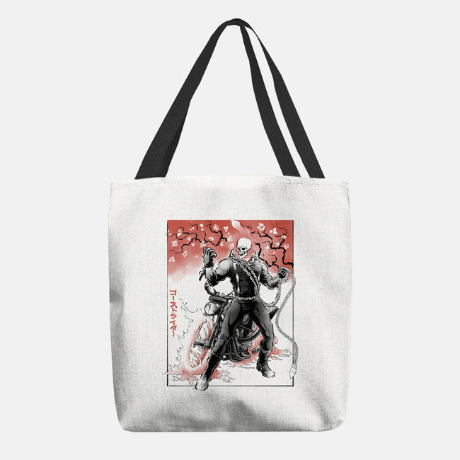 Vengeance Rider Sumi-E-None-Basic Tote-Bag-Astrobot Invention