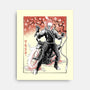 Vengeance Rider Sumi-E-None-Stretched-Canvas-Astrobot Invention