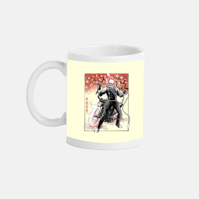 Vengeance Rider Sumi-E-None-Mug-Drinkware-Astrobot Invention