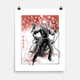 Vengeance Rider Sumi-E-None-Matte-Poster-Astrobot Invention