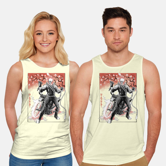 Vengeance Rider Sumi-E-Unisex-Basic-Tank-Astrobot Invention