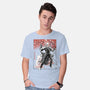 Vengeance Rider Sumi-E-Mens-Basic-Tee-Astrobot Invention