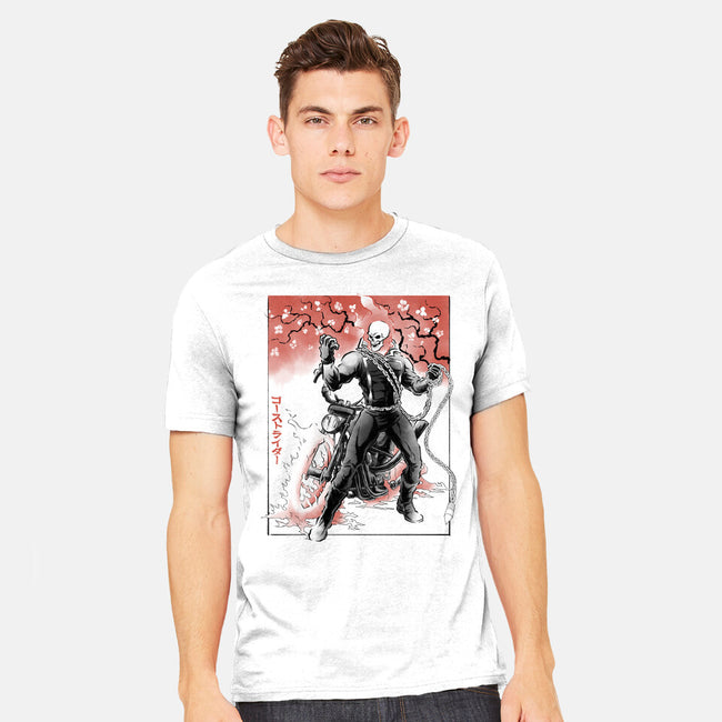 Vengeance Rider Sumi-E-Mens-Heavyweight-Tee-Astrobot Invention