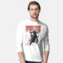 Vengeance Rider Sumi-E-Mens-Long Sleeved-Tee-Astrobot Invention