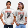 Vengeance Rider Sumi-E-Unisex-Basic-Tee-Astrobot Invention