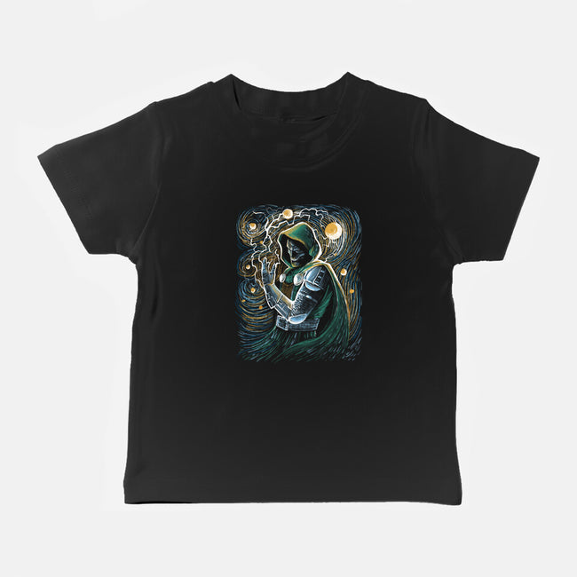 Starry Doom-Baby-Basic-Tee-zascanauta