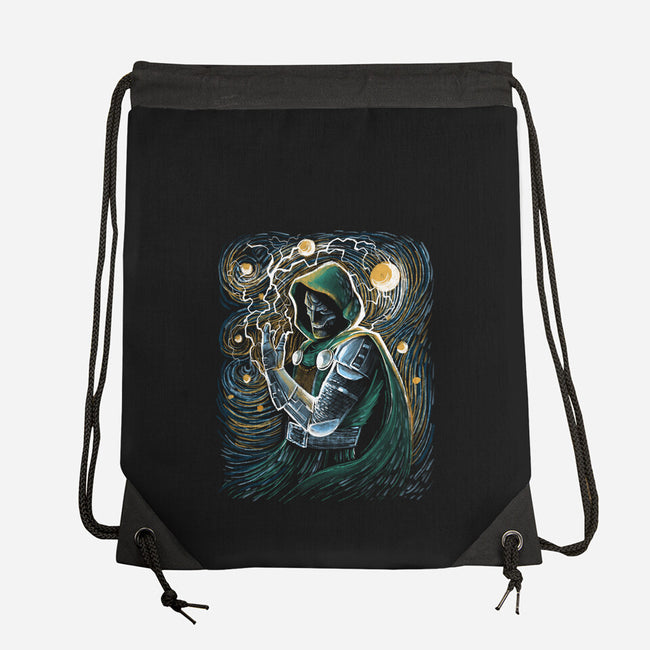 Starry Doom-None-Drawstring-Bag-zascanauta