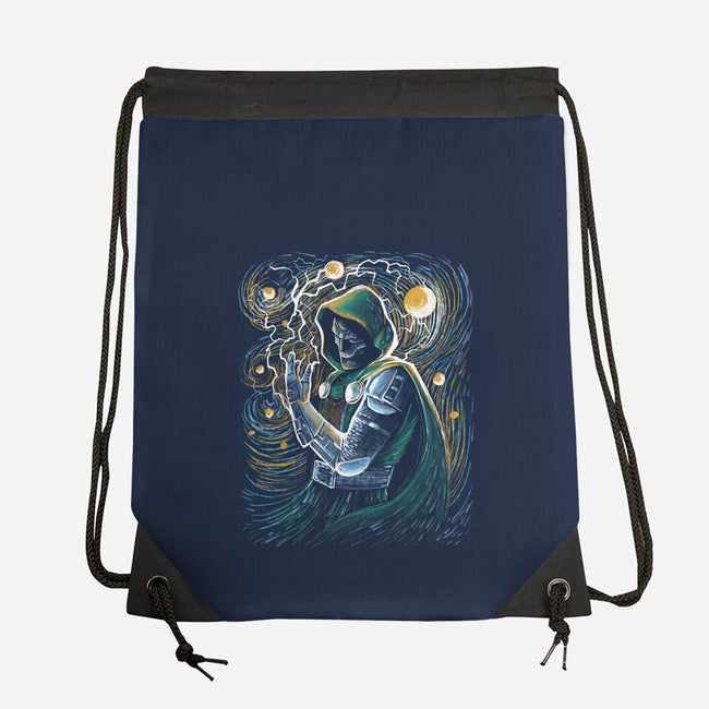 Starry Doom-None-Drawstring-Bag-zascanauta