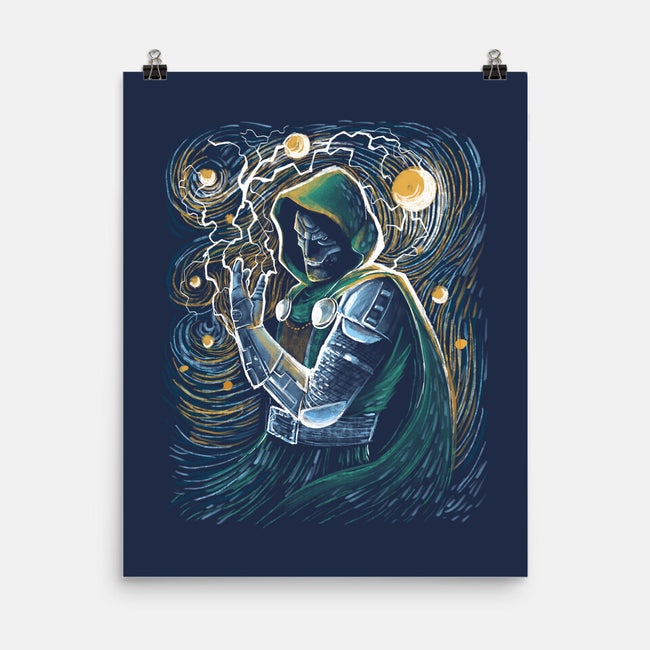 Starry Doom-None-Matte-Poster-zascanauta