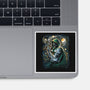 Starry Doom-None-Glossy-Sticker-zascanauta