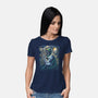 Starry Doom-Womens-Basic-Tee-zascanauta