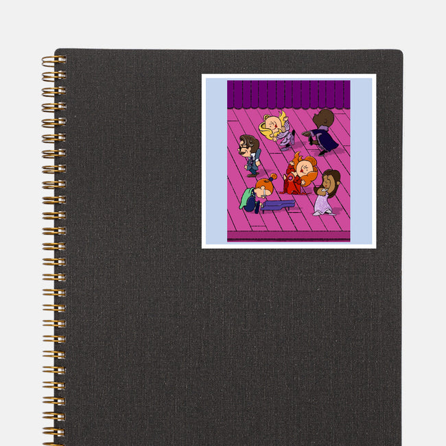 Happiness Is A Secret You Would Die For-None-Glossy-Sticker-DrawnByBryan