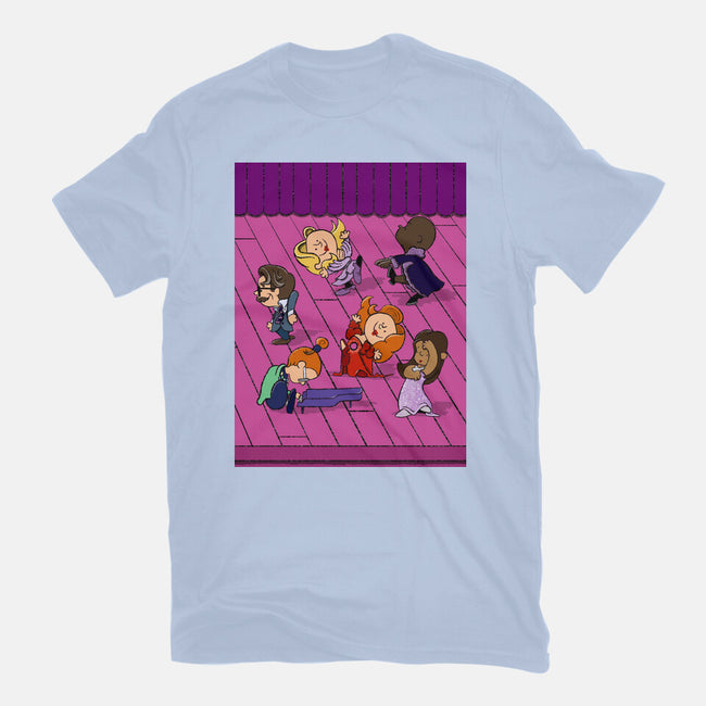 Happiness Is A Secret You Would Die For-Mens-Heavyweight-Tee-DrawnByBryan
