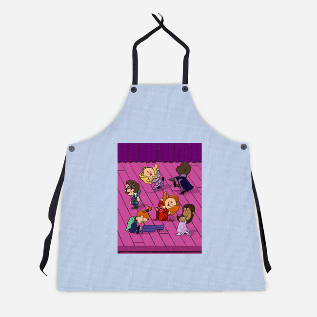 Happiness Is A Secret You Would Die For-Unisex-Kitchen-Apron-DrawnByBryan