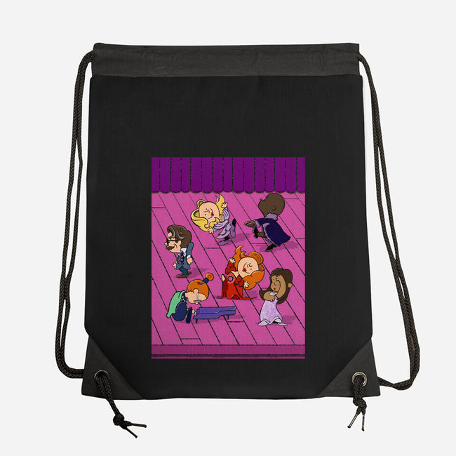Happiness Is A Secret You Would Die For-None-Drawstring-Bag-DrawnByBryan