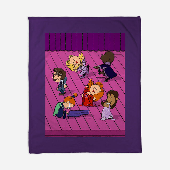Happiness Is A Secret You Would Die For-None-Fleece-Blanket-DrawnByBryan