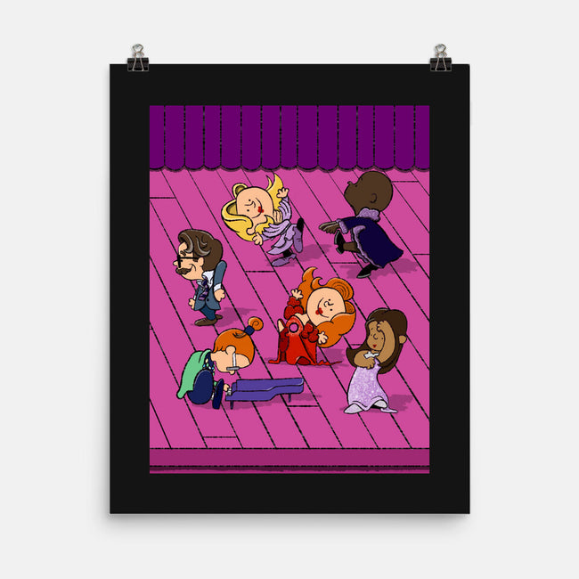 Happiness Is A Secret You Would Die For-None-Matte-Poster-DrawnByBryan
