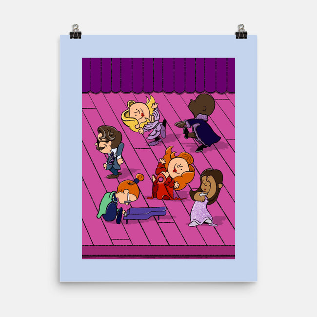 Happiness Is A Secret You Would Die For-None-Matte-Poster-DrawnByBryan