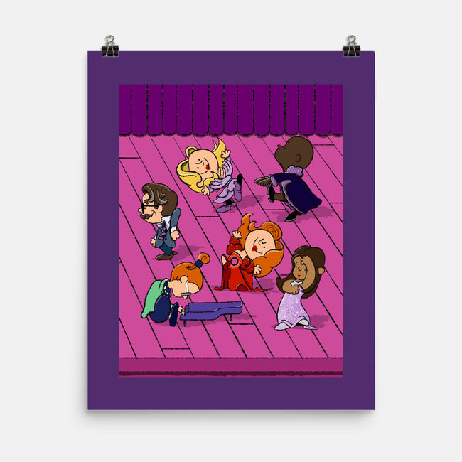 Happiness Is A Secret You Would Die For-None-Matte-Poster-DrawnByBryan