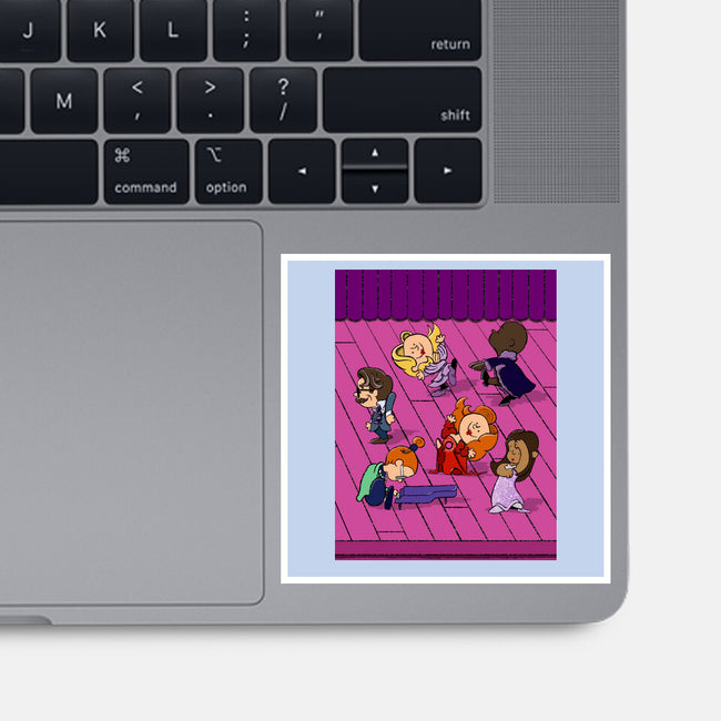 Happiness Is A Secret You Would Die For-None-Glossy-Sticker-DrawnByBryan
