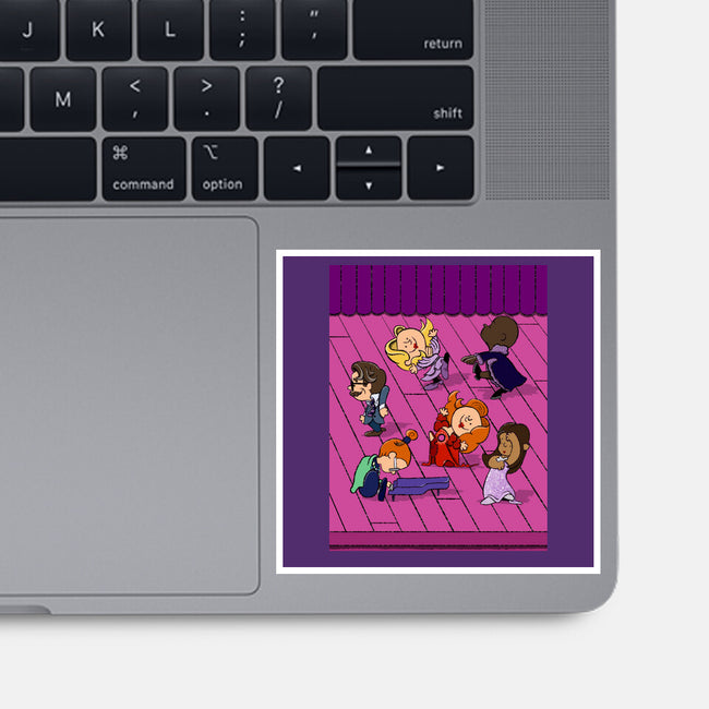 Happiness Is A Secret You Would Die For-None-Glossy-Sticker-DrawnByBryan