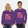 Happiness Is A Secret You Would Die For-Unisex-Crew Neck-Sweatshirt-DrawnByBryan